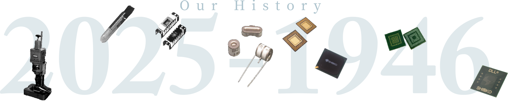 history of SHINKO ELECTRIC INDUSTRIES 1946-2025