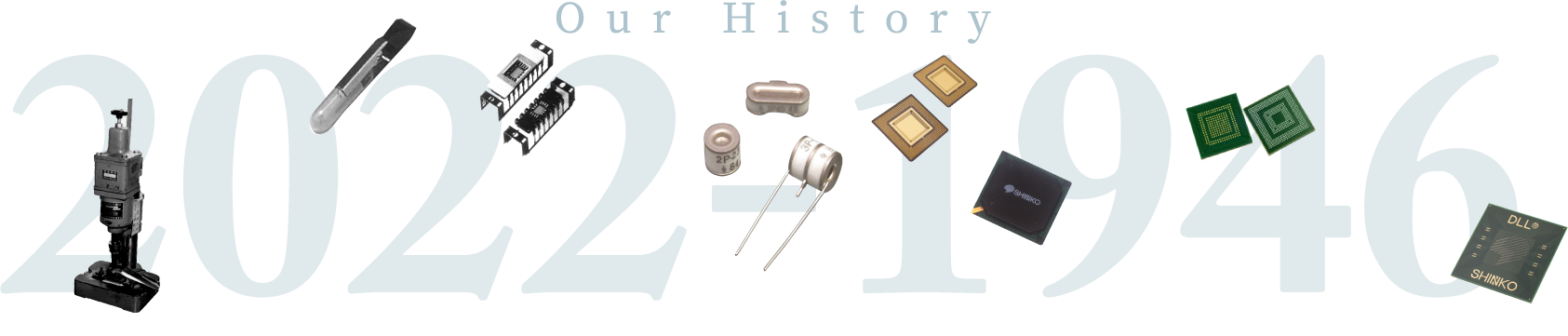 history of SHINKO ELECTRIC INDUSTRIES 1946-2022