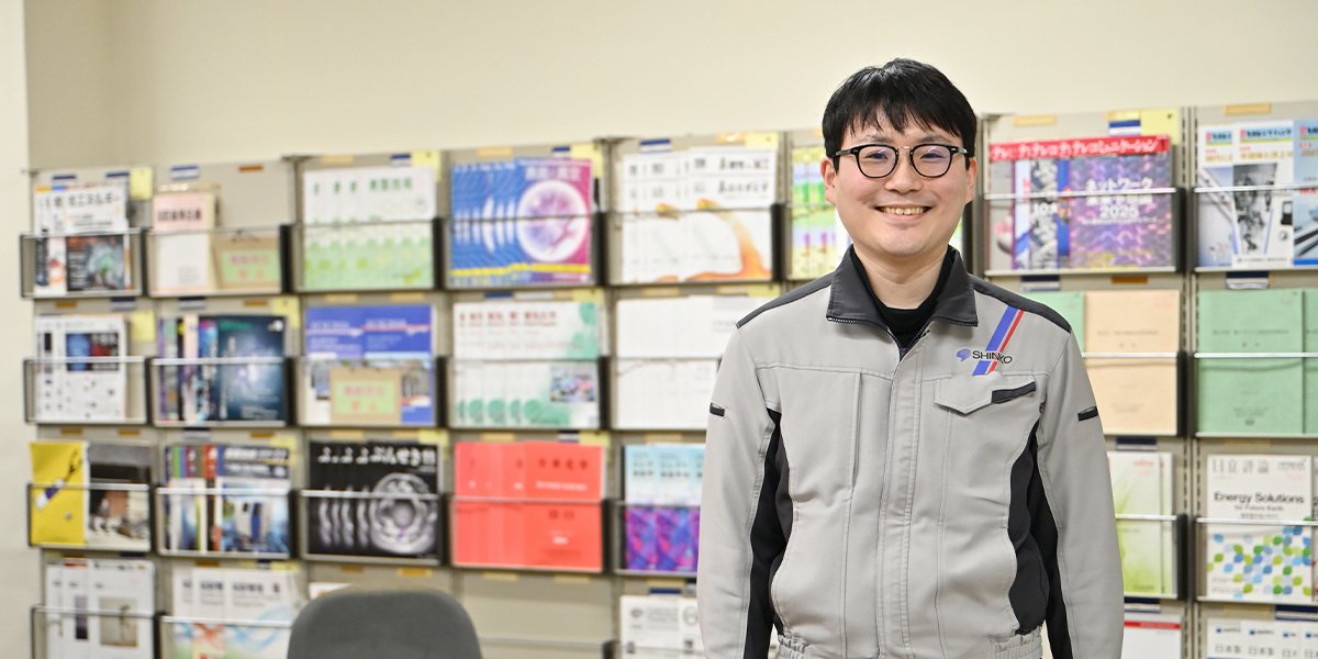 写真：知的財産部門 知財管理 T.S.