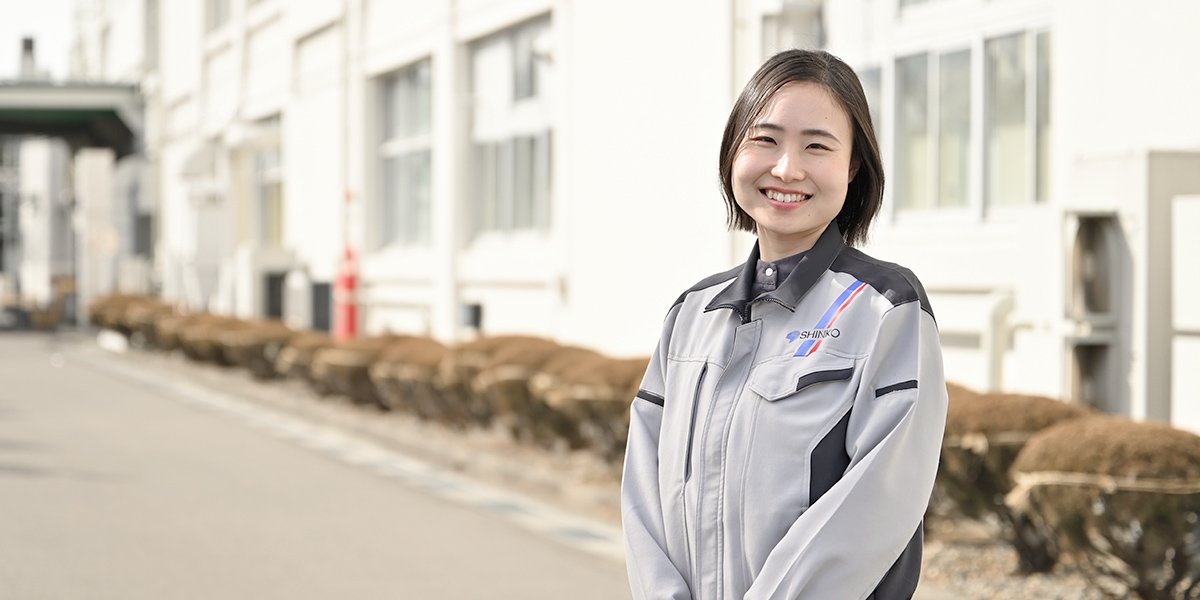 写真：設備開発部門 設備機械設計 M.N.